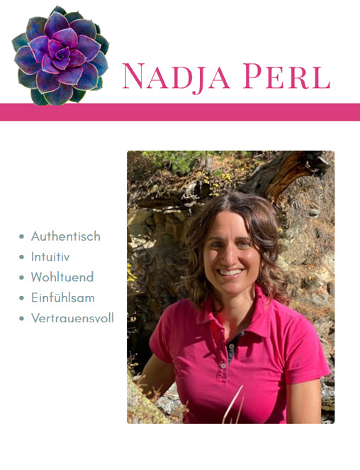 Nadja Perl - Praxis f&uuml;r Massagen und Dorntherapie